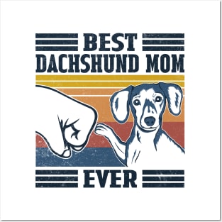 Best Dachshund Mom Ever Posters and Art